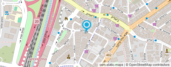 מפת הגעה אל לוי את מרכוס