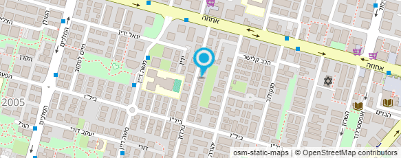 מפת הגעה אל אלום אלי עובדיה