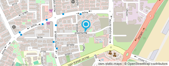 מפת הגעה אל אכסנית בית הערבה אילת מפת הגעה אל אכסנית בית הערבה אילת