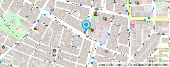 מפת הגעה אל מינימרקט השדרה