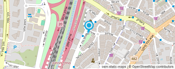 מפת הגעה אל מע"ש מרכז עבודה שיקומי