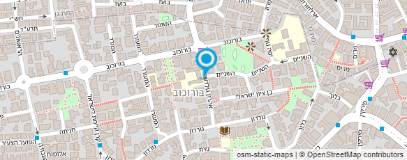 מפת הגעה אל תיכון קלעי