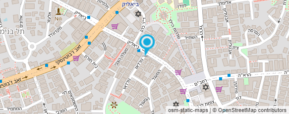 מפת הגעה אל האגודה לעידוד המחקר (אח"י)