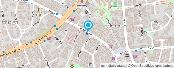 מפת הגעה אל ד"ר מרקס גדעון