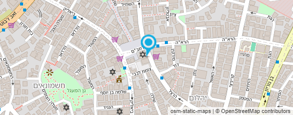 מפת הגעה אל הרבנות והמועצה הדתית