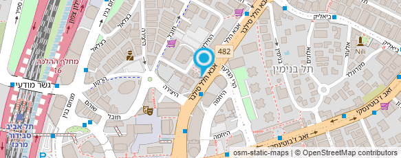 מפת הגעה אל י. זקסנברג בע"מ