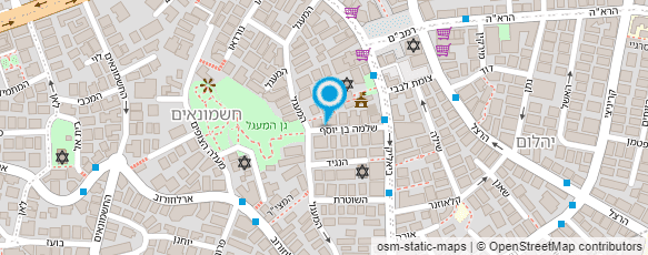 מפת הגעה אל ד"ר ארלין בצרי דבורה