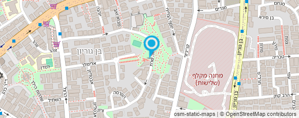 מפת הגעה אל בן גוריון (שילה)