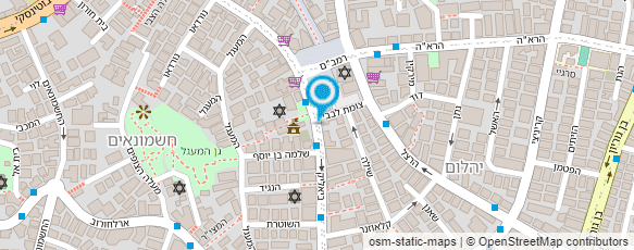 מפת הגעה אל "כיפה אדומה"