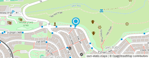 מפת הגעה אל לוי בני ראובן