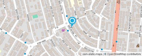 מפת הגעה אל אופטיקה אבי