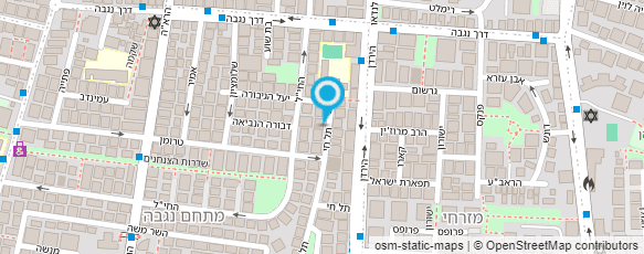 מפת הגעה אל מסגרית אונו