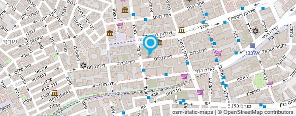 מפת הגעה אל ש. ל. שרות טלויזיה ורדיו