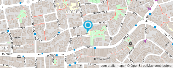 מפת הגעה אל מועדון הגמלאים