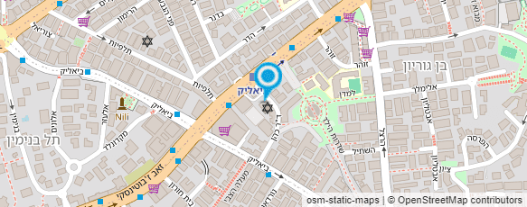 מפת הגעה אל "ישרים"