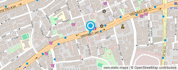 מפת הגעה אל ד"ר אהרון מירון מפת הגעה אל ד"ר אהרון מירון