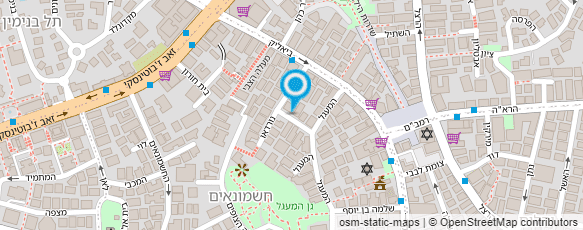 מפת הגעה אל עו"ד ונוטריון שטיין צבי