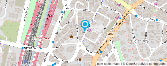 מפת הגעה אל רפאל אשר