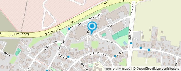 מפת הגעה אל הילוך שישי - באר יעקב