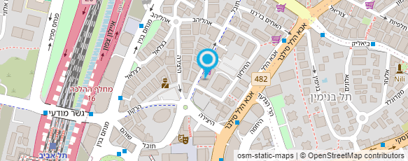 מפת הגעה אל גיטר חברה להנדסת חשמל בע"מ