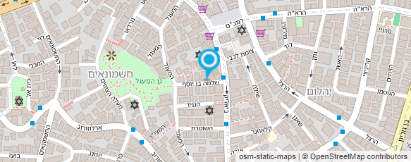 מפת הגעה אל האגודה למען החייל