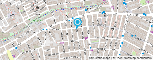 מפת הגעה אל מתפרת מירה