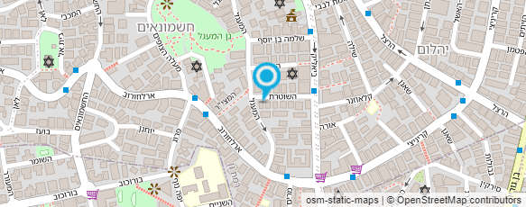 מפת הגעה אל "נהורה" מועדון פנסיונרים