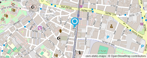 מפת הגעה אל ירקות הכפר