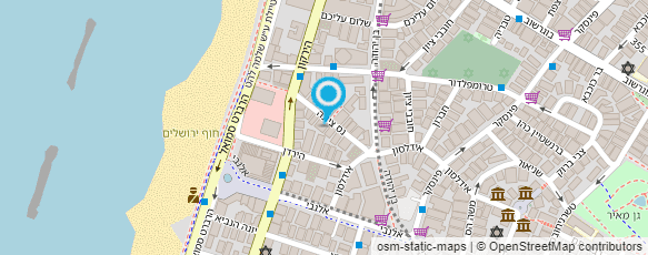 מפת הגעה אל מלון סי-נט