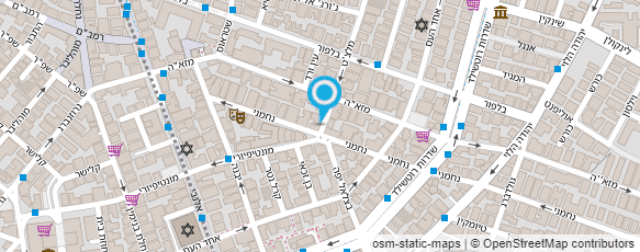 מפת הגעה אל פרופ' וינוגרד יצחק