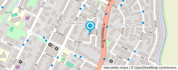 מפת הגעה אל מחלקה להשכלת מבוגרים