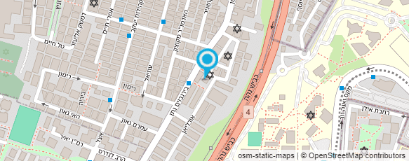 מפת הגעה אל "רזי-לי" בי"ס תלמוד תורה