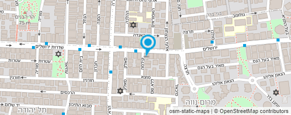 מפת הגעה אל קירשבאום יחיאל