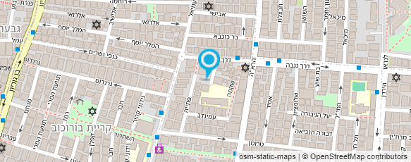 מפת הגעה אל ביה"ס "עתיד"