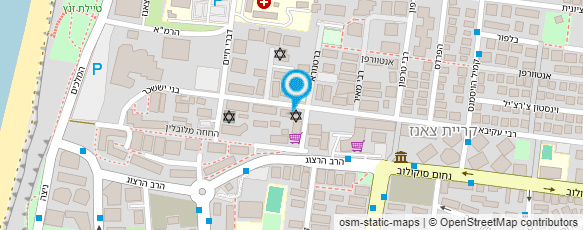 מפת הגעה אל מפעל הש"ס הכללי