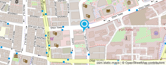 מפת הגעה אל פרופ' ליטנר מרק