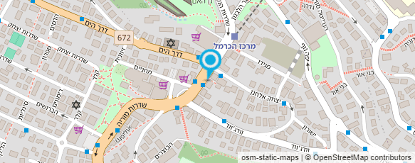 מפת הגעה אל אופטיקה ברגר