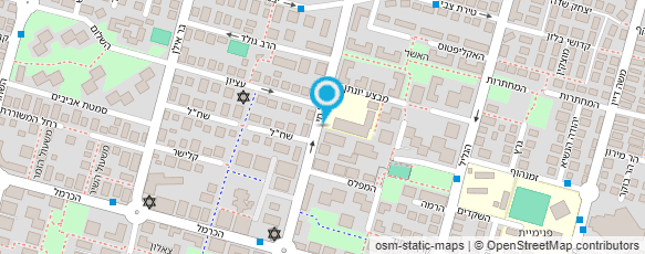 מפת הגעה אל "הראל" אולפנית לבנות