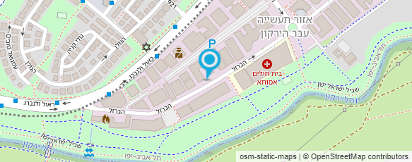 מפת הגעה אל ד"ר גרינברג אמיר