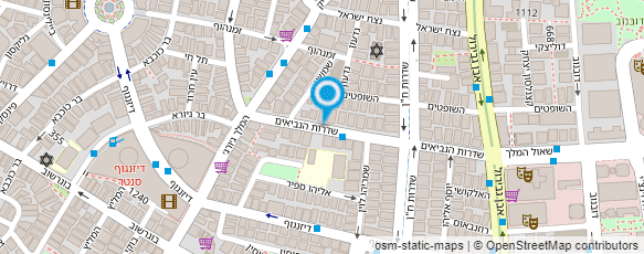 מפת הגעה אל דויד חיים