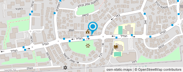 מפת הגעה אל מועצה מקומית גני תקווה