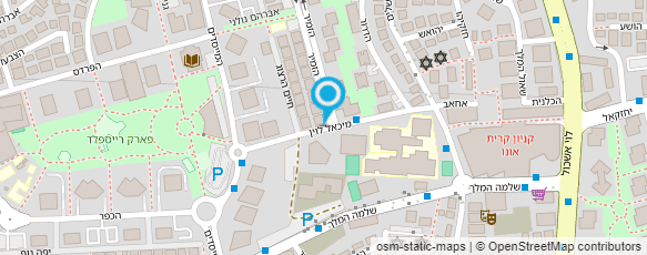 מפת הגעה אל חטיבת הביניים ע"ש י. בן צבי