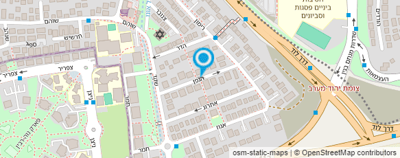 מפת הגעה אל בי-רב אמנון