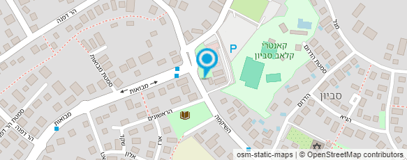 מפת הגעה אל כל-בו סביון