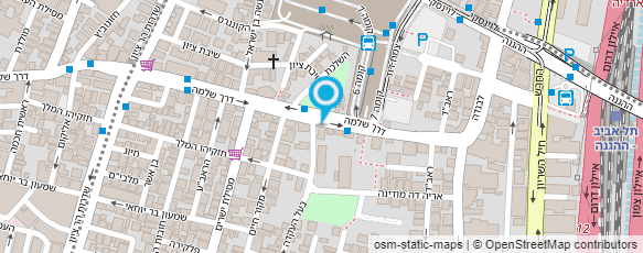מפת הגעה אל נחמיאס לחצנות