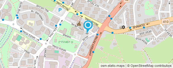 מפת הגעה אל קונדיטורית אזולאי ובניו