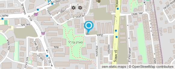 מפת הגעה אל "שרת משה"