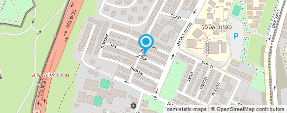 מפת הגעה אל פרופ' הלל תום