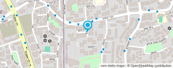 מפת הגעה אל מינימרקט ישמח משה