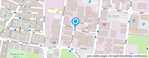 מפת הגעה אל "הברק" אפרים גרינפלד בע"מ